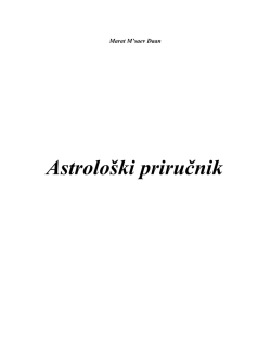 Astrolo&scaron;ki priručnik