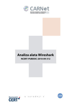 Analiza alata Wireshark