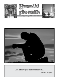 ...&scaron;to je du&scaron;a u tijelu, to su kr&scaron;ćani u svijetu... Poslanica