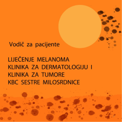 Vodic za pacijente oboljene od melanoma