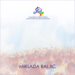 MIRSADA BALJIĆ - Galerijapreporod.com