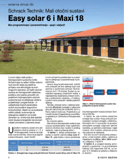 Easy solar 6 i Maxi 18