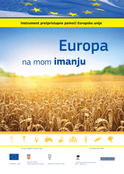 Bilten - Europa na mom imanju - Projekt Građanskih Prava Sisak
