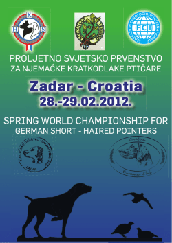 Svjetsko prvenstvo - katalog - Hrvatski klub ljubitelja njemačkih