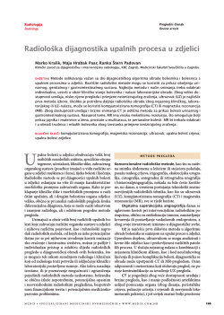 radiolo&scaron;ka dijagnostika upalnih procesa u zdjelici