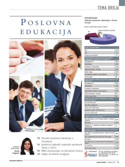 POSLOVNI SAVJETNIK - COTRUGLI Business School