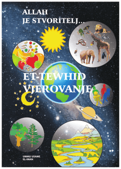 ET-TEWHID VJEROVANJE
