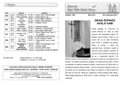 DRAGI ŢUPNIČE HVALA VAM! - Svi Sveti