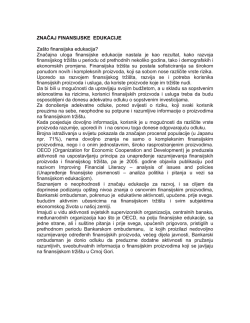 Bankarski proizvodi i usluge - Bankarski Ombudsman Crne Gore