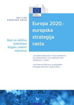 Rast za održivu budućnost bogatu radnim mjestima