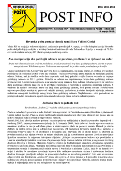 ispis - Hrvatski sindikat po&scaron;te