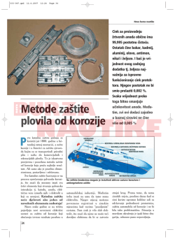 Metode za&scaron;tite plovila od korozije