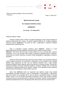 ovdje - Hrvatsko muzejsko dru&scaron;tvo