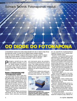 OD DIODE DO FOTONAPONA