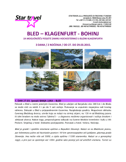 PREUZMITE KOMPLETAN PROGRAM PUTOVANJA U