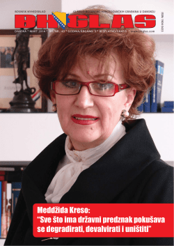 Meddžida Kreso: “Sve što ima državni predznak pokušava se