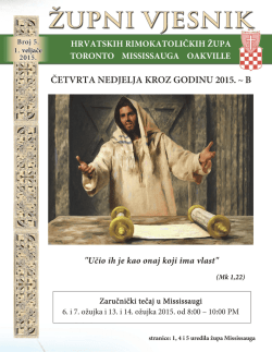 Broj 5: 1. veljače, 2015.