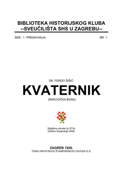 KVATERNIK - Novi Ultimatum!