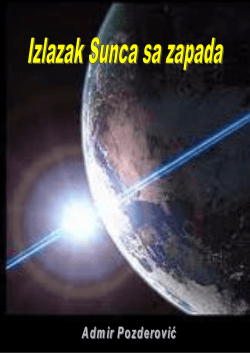 Izlazak Sunca sa zapada