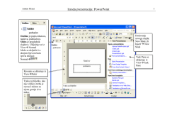 Izrada prezentacija: PowerPoint - T-com