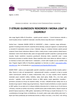 7-‐struki guinessov rekorder i mona lisa* u zagrebu!