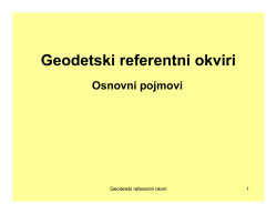 Geodetski referentni okviri