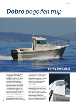 Fortis 590 Cabin