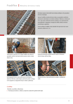 Fradiflex Metalna brtvena traka