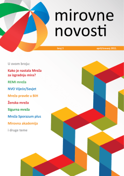 Mirovne novosti 3