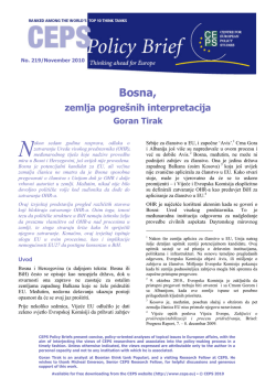 Bosna, - Archive of European Integration
