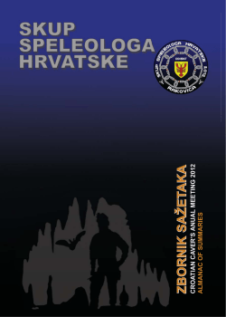 skup speleologa hrvatske 2012.