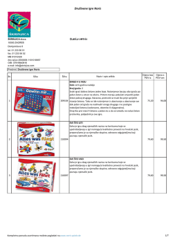 Dru&scaron;tvene igre Noris