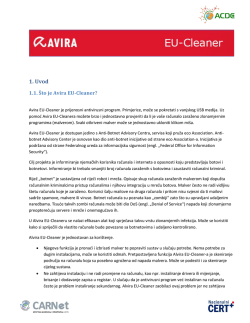 EU-Cleaner upute [pdf] - Anti-Botnet Nacionalni centar podrške
