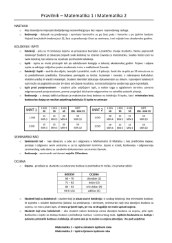 Pravilnik o polaganju ispita