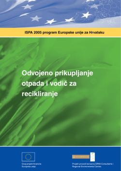 Vodič za recikliranje