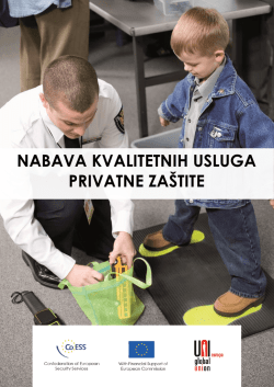 nabava kvalitetnih usluga privatne za&scaron;tite