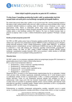 Kako izbjeći najče&scaron;će prepreke na putu do EU