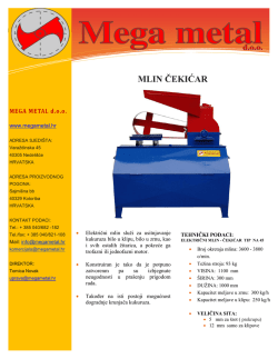 PREUZMITE - Mlin čekićar (PDF)