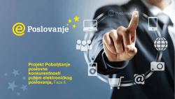 Projekt Pobolj&scaron;anje poslovne konkurentnosti