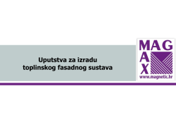 Uputstva za izradu fasadnog sustava.cdr