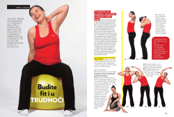 Budite fit i u