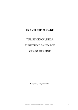preuzmite PDF - Turistička zajednica Krapina