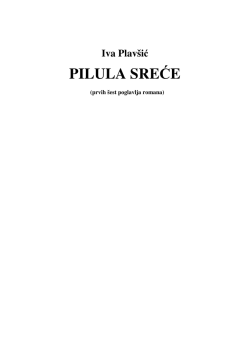 Iva Plav&scaron;ić PILULA SREĆE