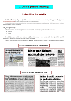 grafička tehnologija prvi razred