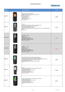 Nokia cjenik slobodni uređaji