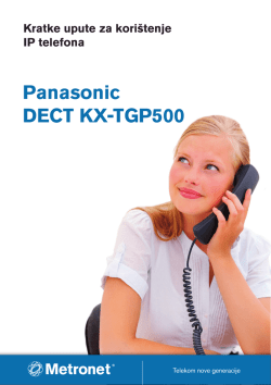 Panasonic DECT KX-TGP500