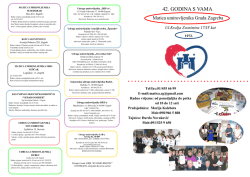 42. GODINA S VAMA - Matica umirovljenika Grada Zagreba