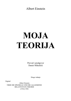 MOJA TEORIJA