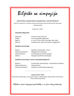 Bilje&scaron;ke sa simpozija