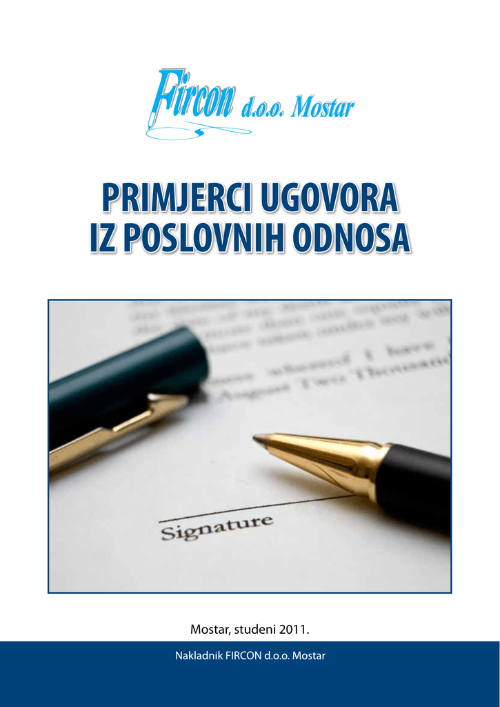 ugovor o asignaciji primer ugovor o asignaciji primer